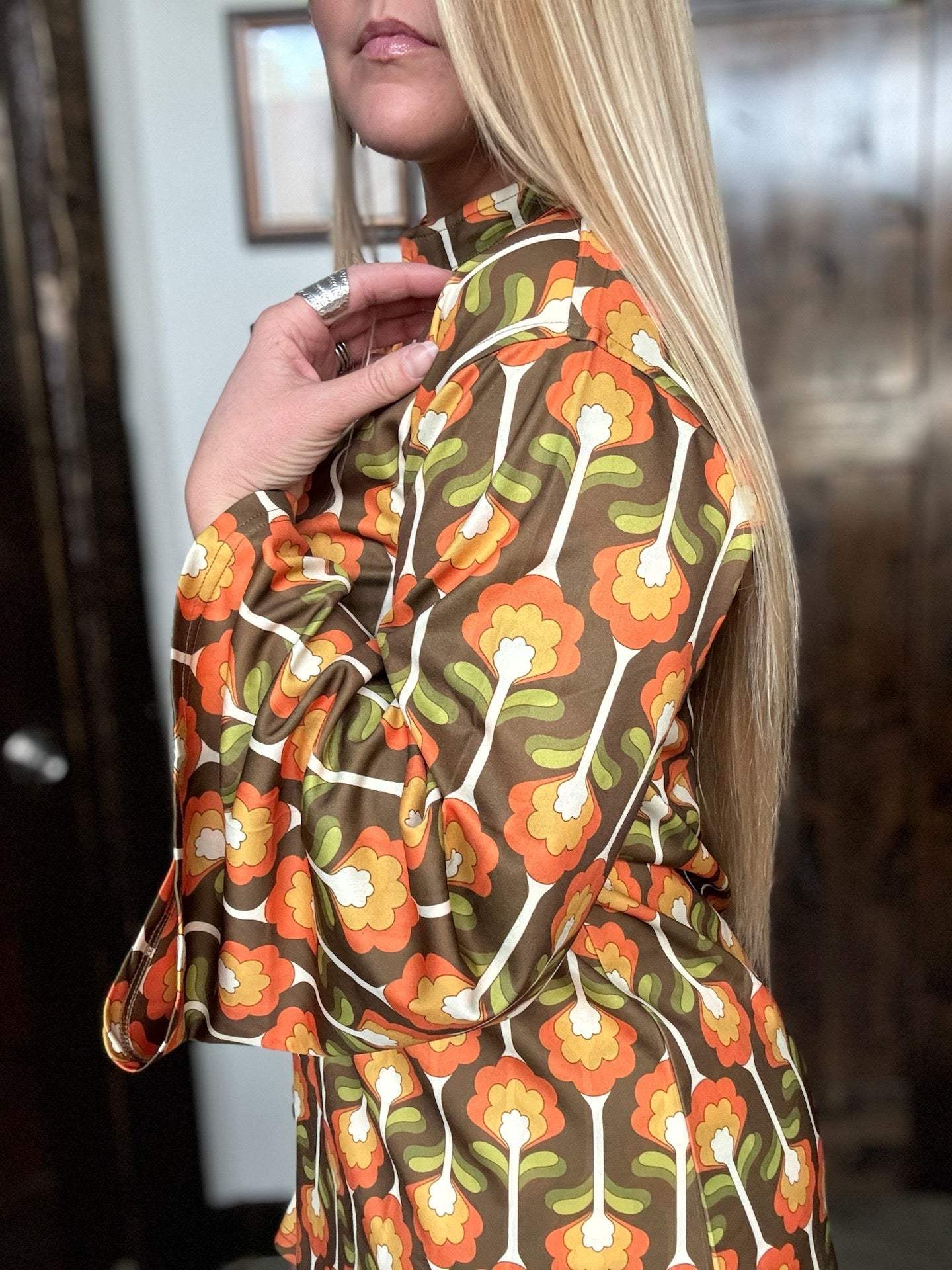 Cradle of Love Woman Retro Tulip Dress - Lil Bee's Bohemian - Flyclothing LLC