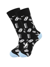 Barber Tool Socks - Comfy Cotton for Men & Women - Real Sic - Flyclothing LLC