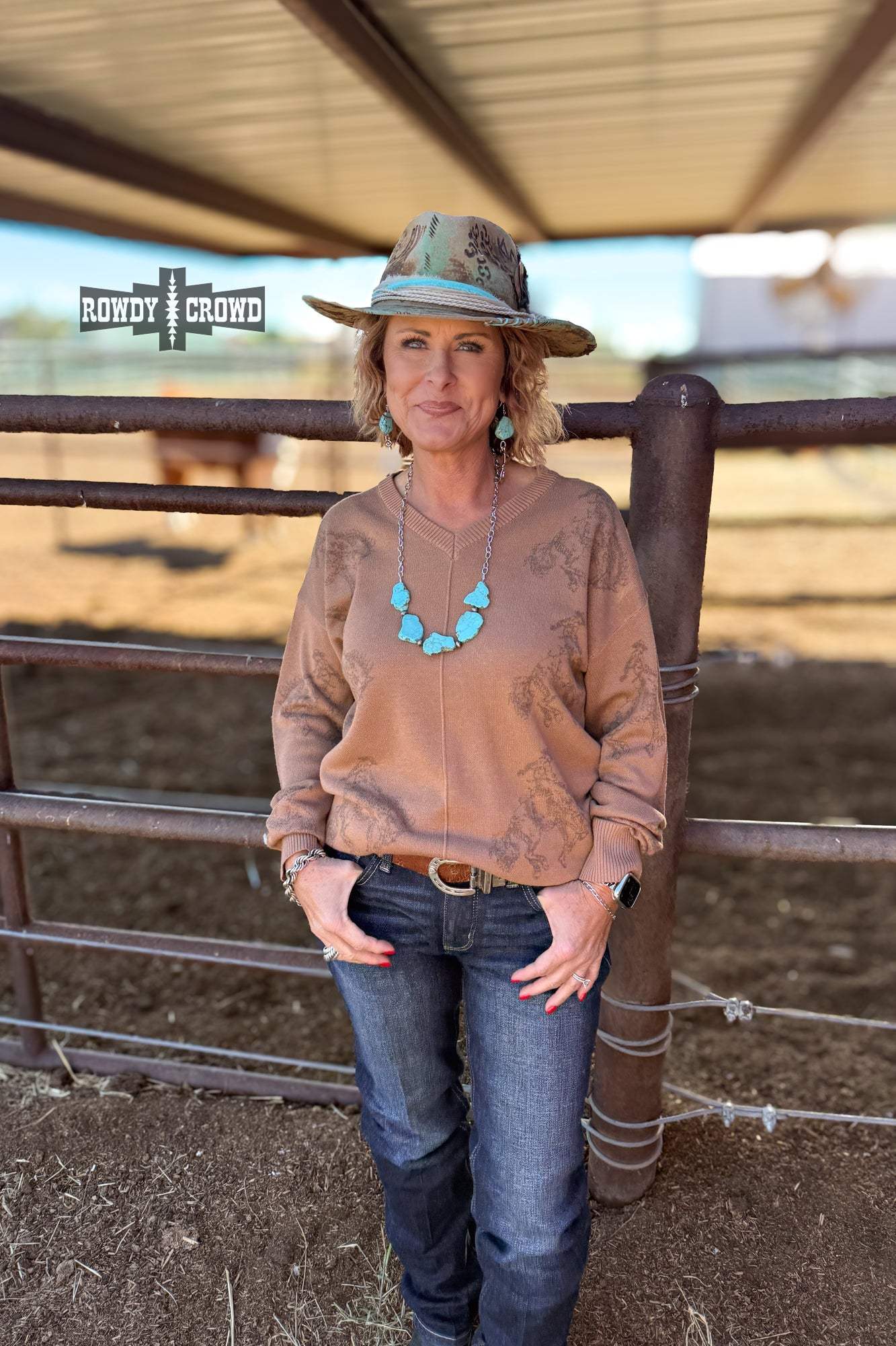 DS Saddle Up Sweater