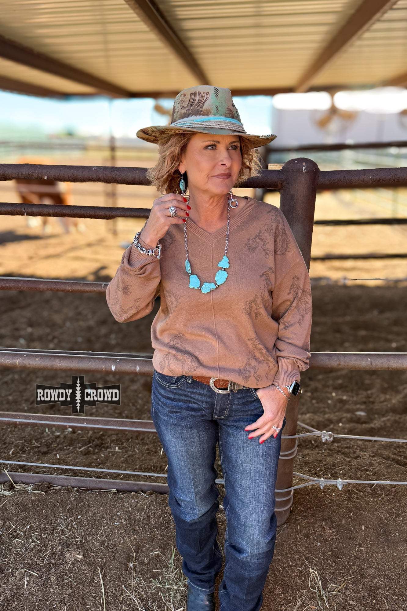 DS Saddle Up Sweater