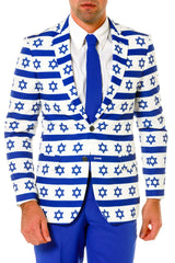 The Rock Star Of David | Hanukkah Sweater Suit - Shinesty