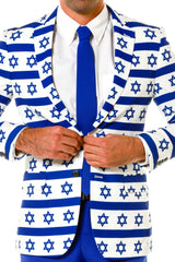 The Rock Star Of David | Hanukkah Sweater Suit - Shinesty