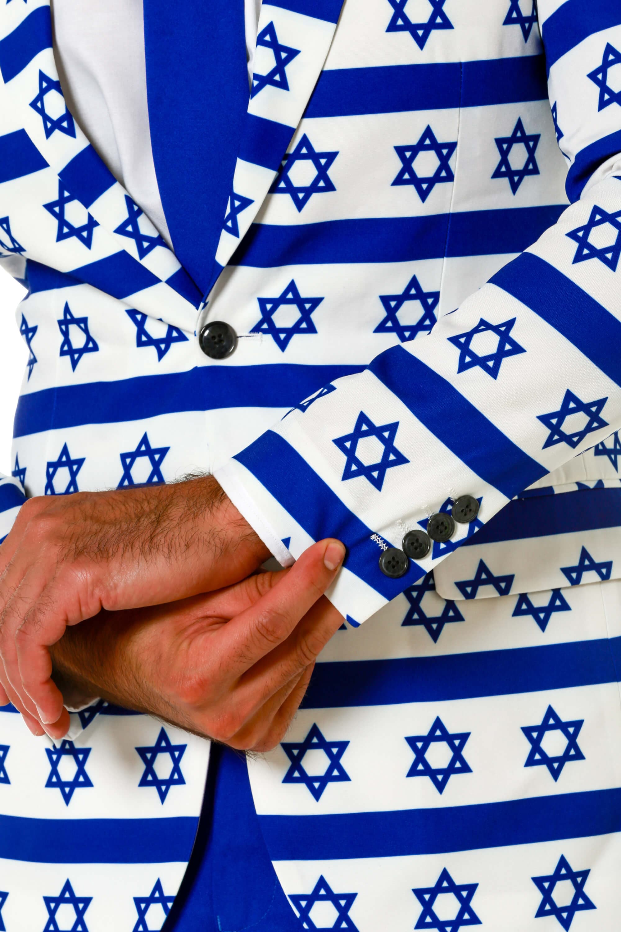 The Rock Star Of David | Hanukkah Sweater Suit - Shinesty