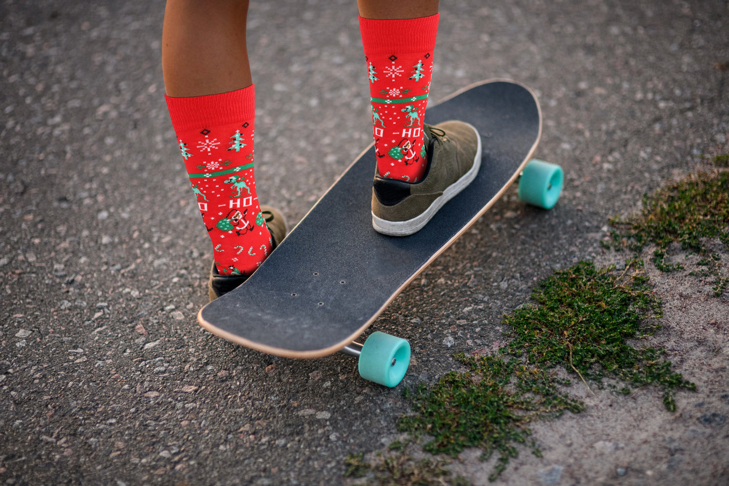 Christmas Sweater Holiday Socks - Comfy Cotton for Men & Women - Real Sic - Flyclothing LLC