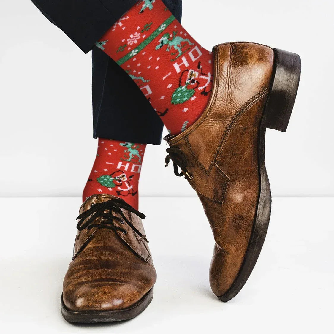 Christmas Sweater Holiday Socks - Comfy Cotton for Men & Women - Real Sic - Flyclothing LLC