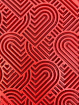 Love eMat - Enrichment Lick Mat for Dogs and Cats| Heart Design | SodaPup - SodaPup/True Dogs, LLC - Flyclothing LLC