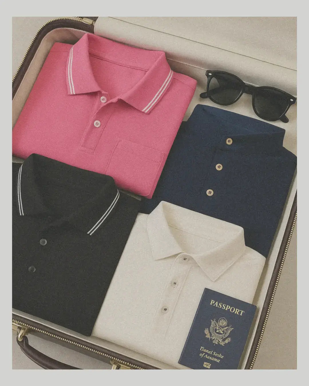 Pocket Polo Shirt - White - Buki - Flyclothing LLC