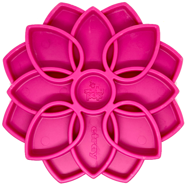 Mandala eTray Shallow Slow Feeder Dog Bowl for Enrichment | USA Made - SodaPup/True Dogs, LLC - Flyclothing LLC