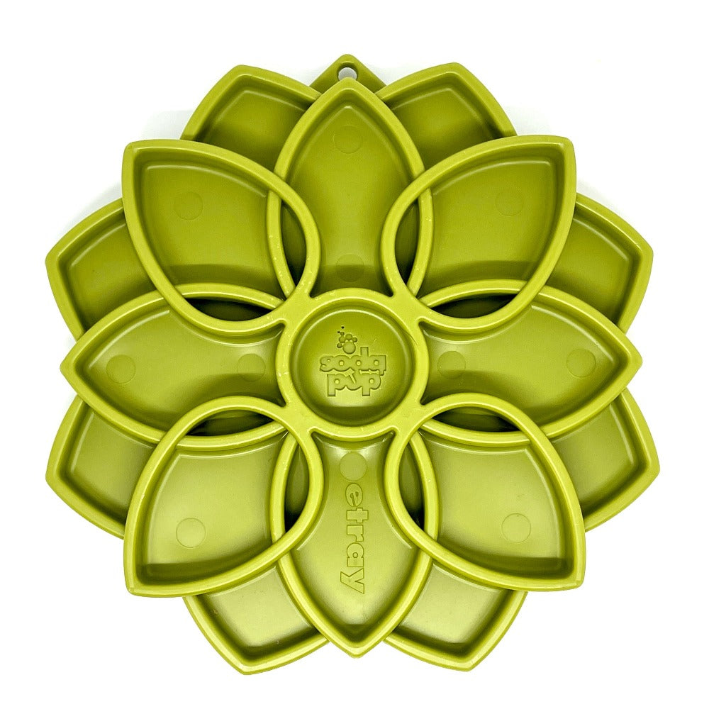 Mandala eTray Shallow Slow Feeder Dog Bowl for Enrichment | USA Made - SodaPup/True Dogs, LLC - Flyclothing LLC