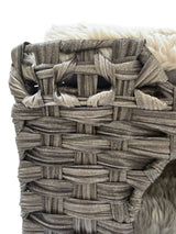 Huntley Pet Cat House, 2 Cushion Bed, Gray