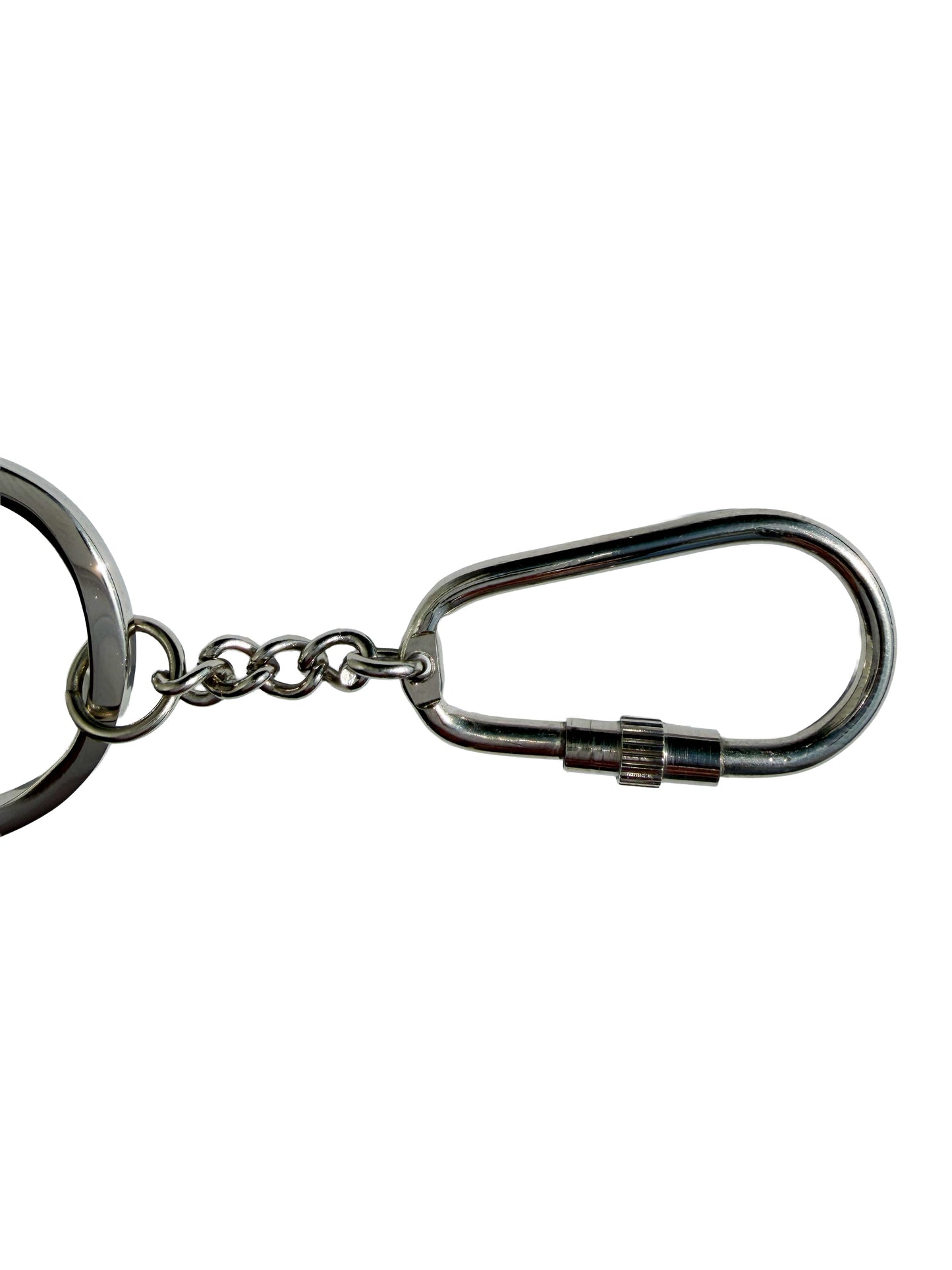 Huntley Equestrian Silver D-Bit Keychain