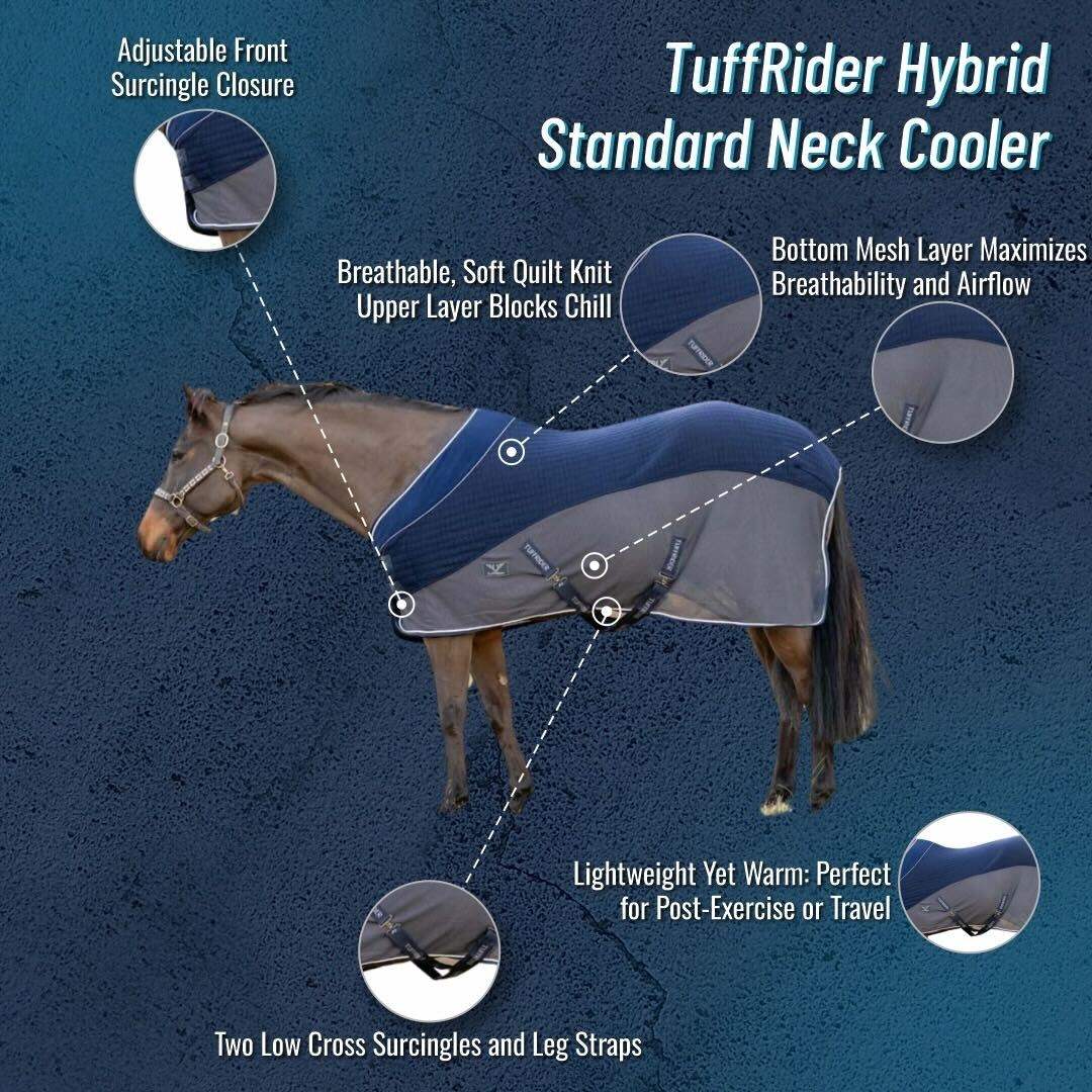TuffRider Hybrid Standard Neck Cooler - Breeches.com - Flyclothing LLC