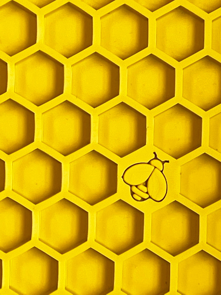 Honeycomb eMat - Enrichment Lick Mat for Dogs and Cats | eMat Enrichment Toy for Anxiety Relief | SodaPup - SodaPup/True Dogs, LLC - Flyclothing LLC