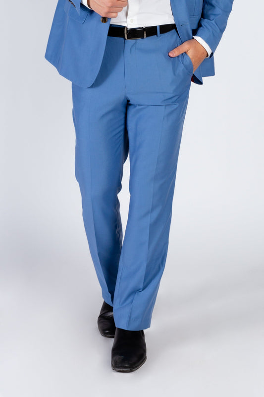 The Trail Blazer | Light Blue Madison Suit Pants - Shinesty