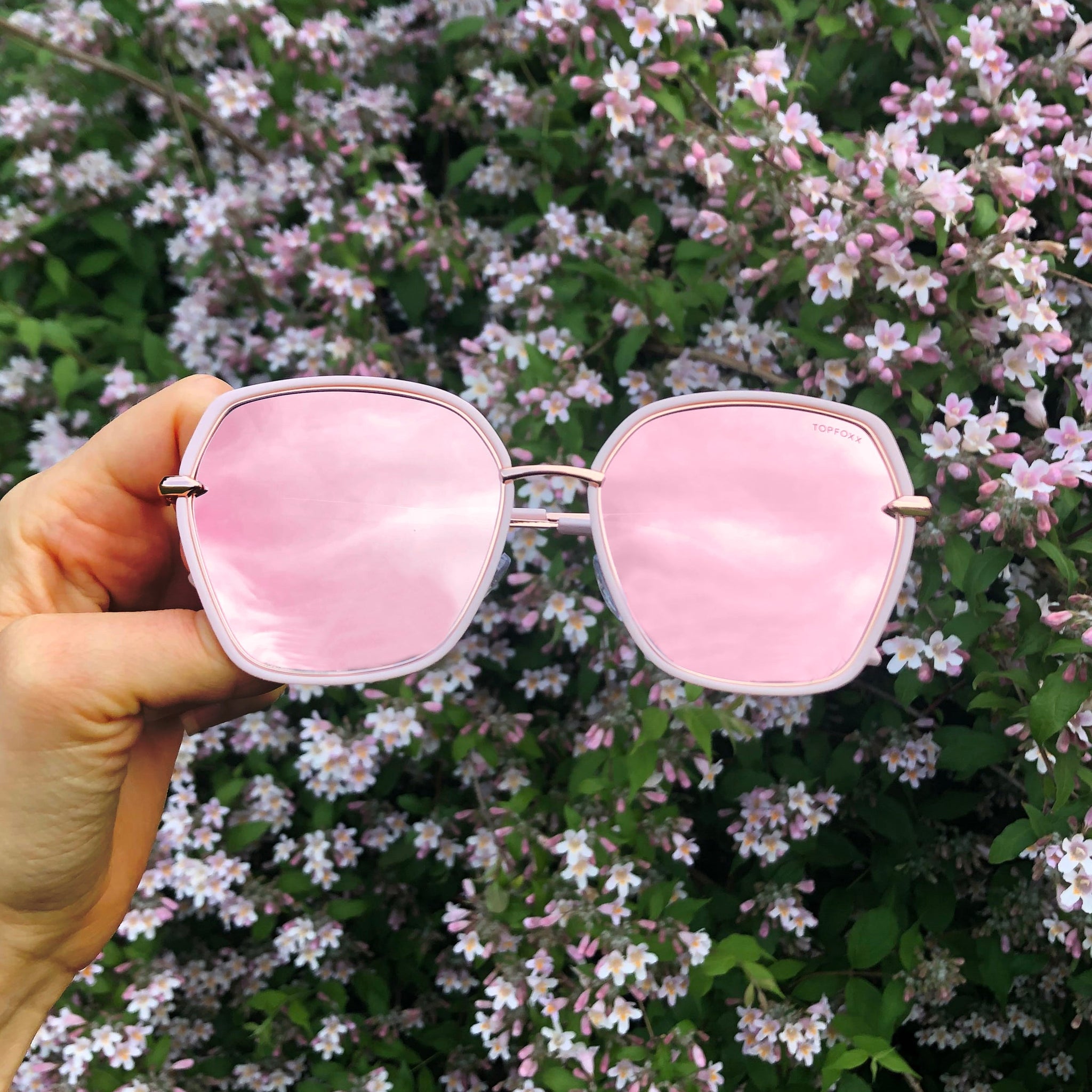 Maya Polarized - Rose Gold - TopFoxx - Flyclothing LLC