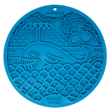 Whale eMat - Enrichment Lick Mat for Dogs and Cats - with Suction Cups | Whale Design | USA Made - SodaPup/True Dogs, LLC - Flyclothing LLC