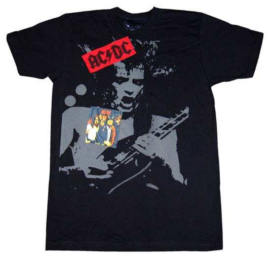 Camiseta con parche Angus de AC/DC