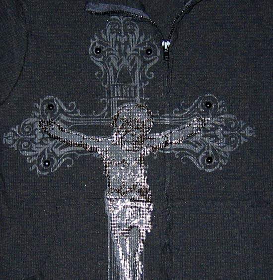 United Rockers Crucifix Jacket - Mosquitohead Shirts - Flyclothing LLC