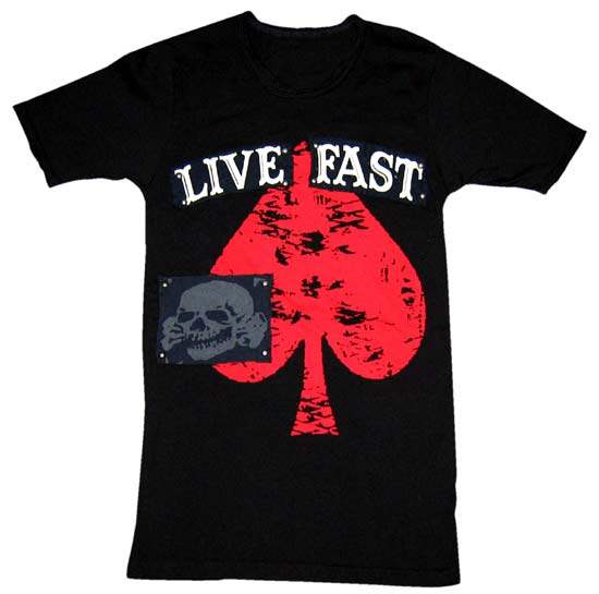 United Rockers Live Fast T-Shirt - Mosquitohead Shirts - Flyclothing LLC