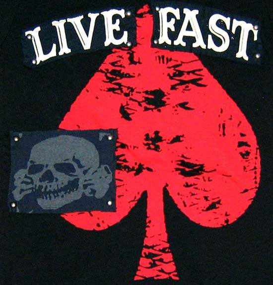 United Rockers Live Fast T-Shirt - Mosquitohead Shirts - Flyclothing LLC