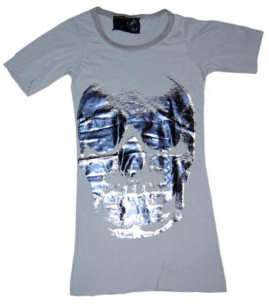 Foil Skull Tee - Mosquitohead Shirts - Flyclothing LLC
