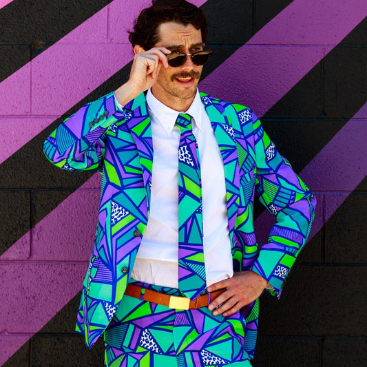 The Le Tootski | Neon Rave Suit - Shinesty