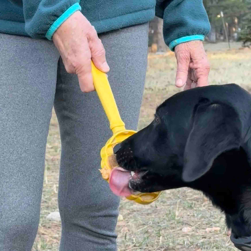 eStick Hand-Held Dog Enrichment Target Training Toy - Interactive Lick Stick | USA Made - SodaPup/True Dogs, LLC - Flyclothing LLC