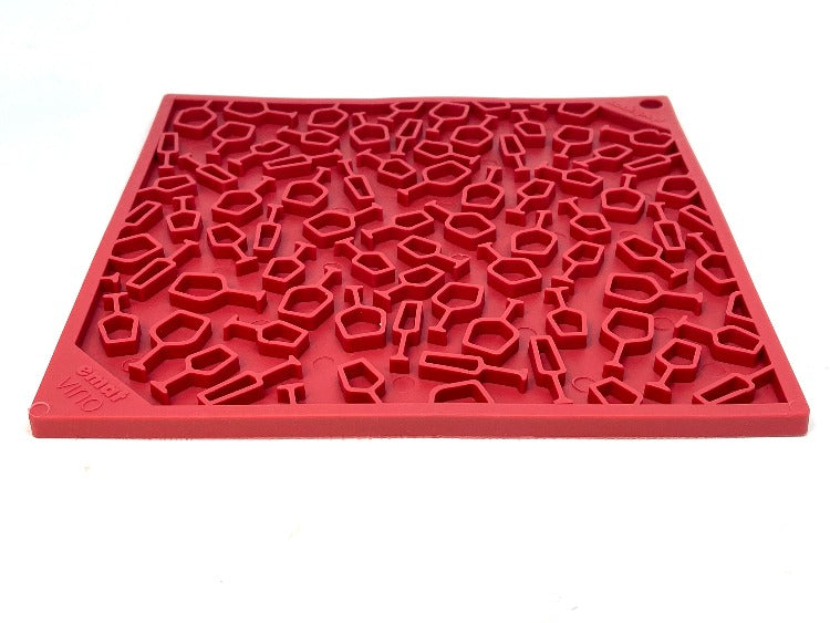 Vino Dog eMat - Enrichment Lick Mat For Dogs and Cats | Wine-Inspired Design| SodaPup - SodaPup/True Dogs, LLC - Flyclothing LLC
