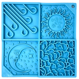 Sky eMat - Enrichment Lick Mat for Dogs and Cats | Celestial Design | SodaPup - SodaPup/True Dogs, LLC - Flyclothing LLC