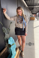 DS TAN Lomita Longhorn Pullover