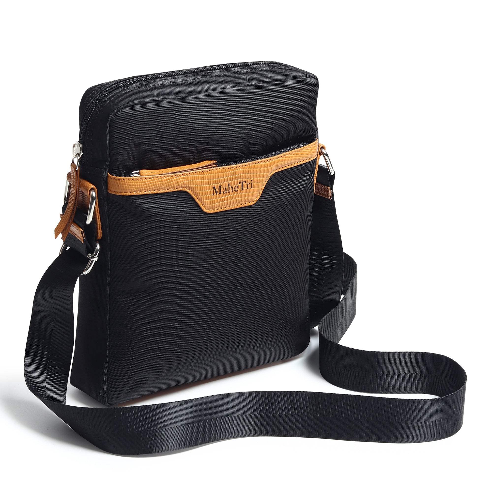 Mark Canvas Side Messenger Bag - Classy Leather Bags - Flyclothing LLC