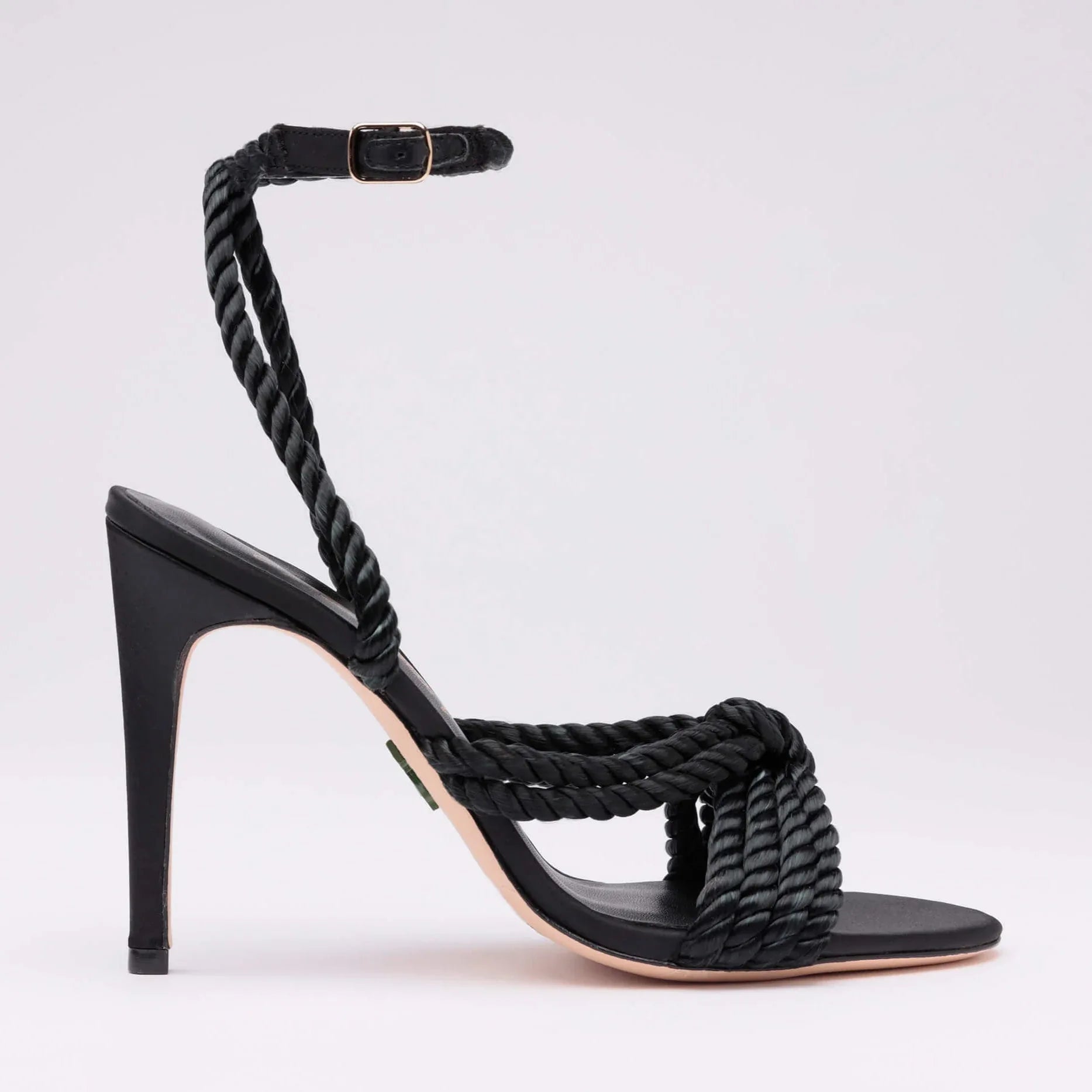 Michaela V Selene Satin heels • Black - Michaela V - Flyclothing LLC