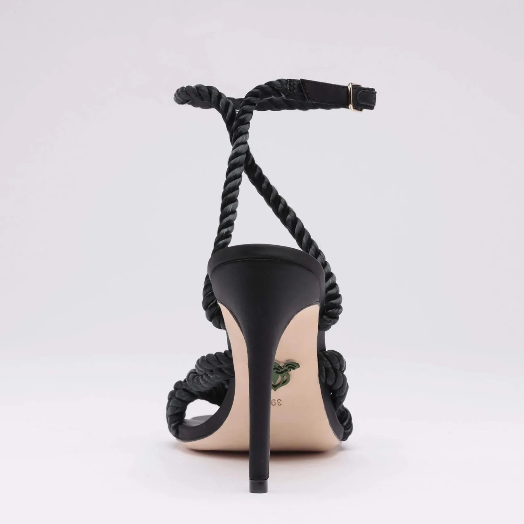 Michaela V Selene Satin heels • Black - Michaela V - Flyclothing LLC
