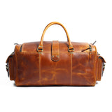 Berlin Leather Weekender Duffle Bag - Classy Leather Bags - Flyclothing LLC