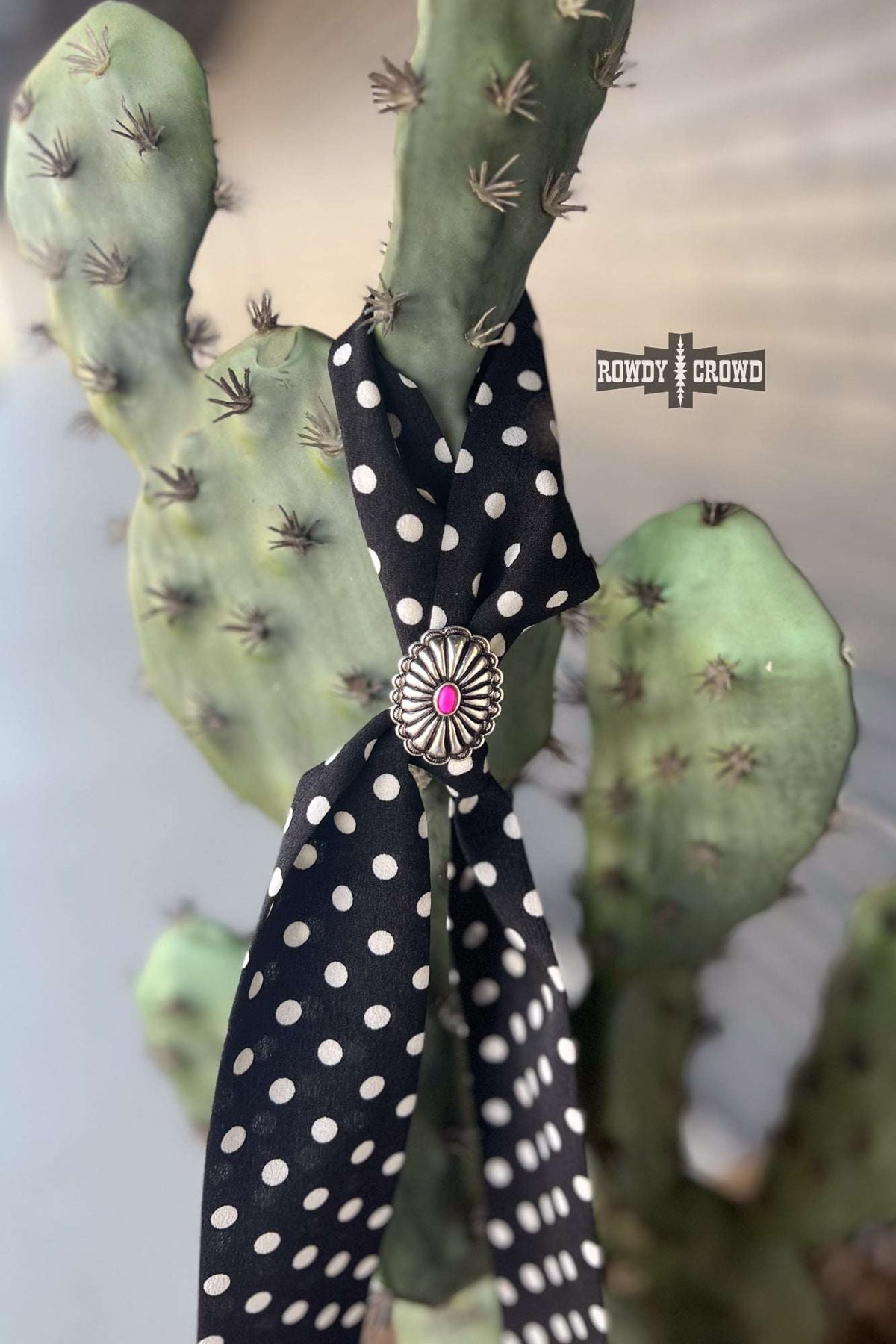 DS Cowgirl Concho Scarf Slide - Rowdy Crowd Clothing - Flyclothing LLC
