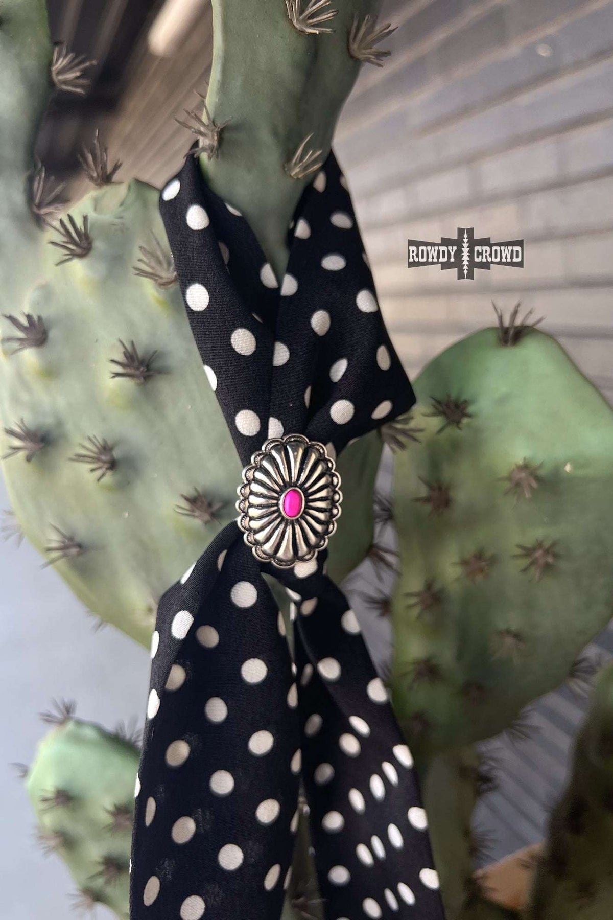 DS Cowgirl Concho Scarf Slide - Rowdy Crowd Clothing - Flyclothing LLC