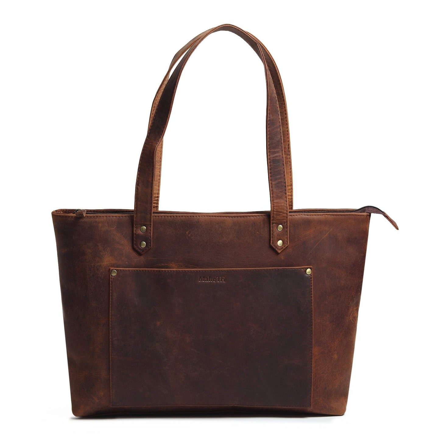 Rachel Large Leather Tote - Classy Leather Bags - Flyclothing LLC