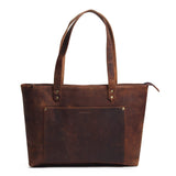 Rachel Large Leather Tote - Classy Leather Bags - Flyclothing LLC