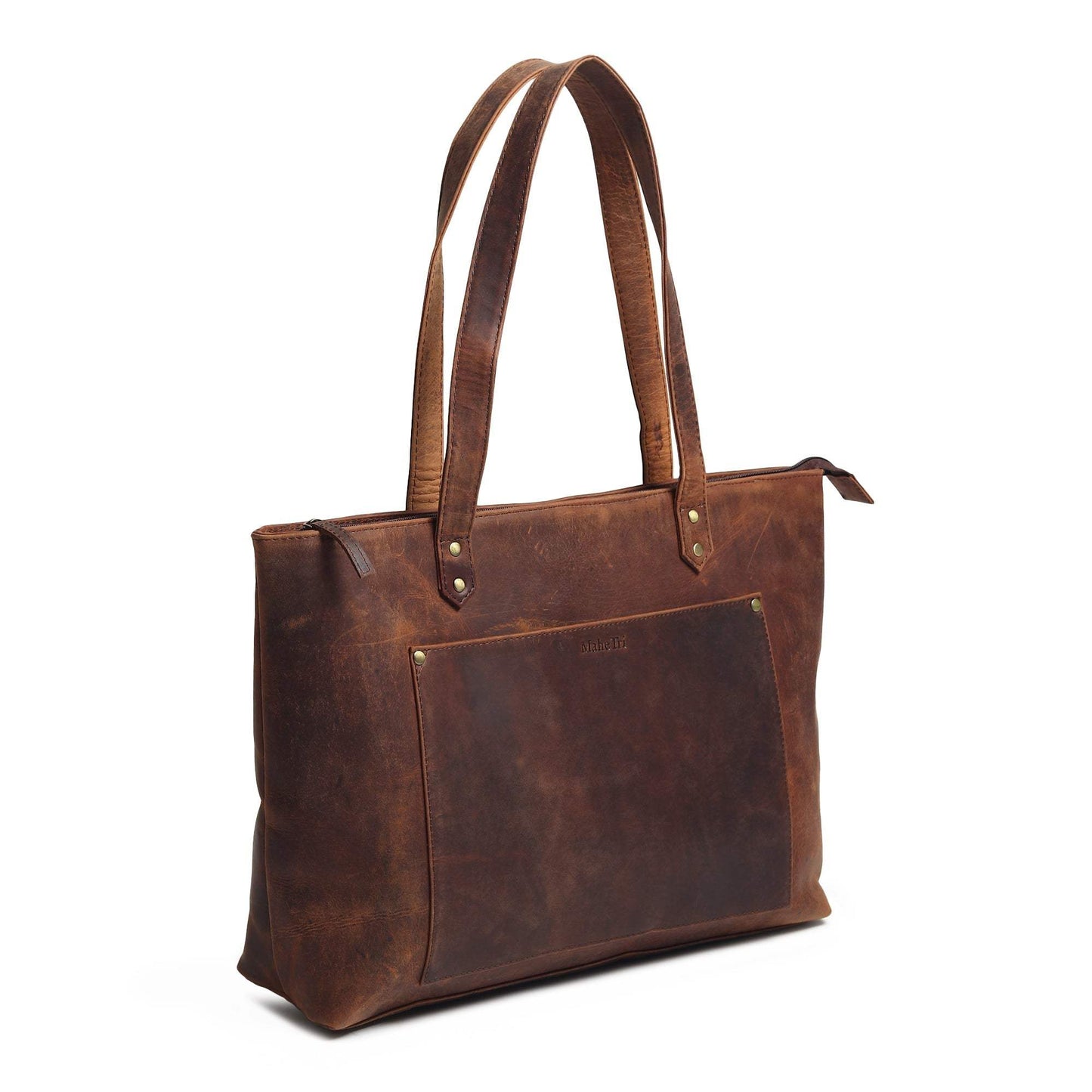 Rachel Large Leather Tote - Classy Leather Bags - Flyclothing LLC