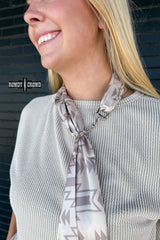 DS Snazzy Snaffle Scarf Slide