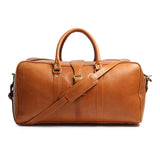 Port Blair Leather Duffle Travel Bag - Classy Leather Bags - Flyclothing LLC