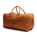 Port Blair Leather Duffle Travel Bag - Classy Leather Bags - Flyclothing LLC