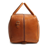 Port Blair Leather Duffle Travel Bag - Classy Leather Bags - Flyclothing LLC