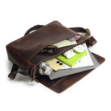 Genuine Sitka Leather Laptop Bag - Classy Leather Bags - Flyclothing LLC