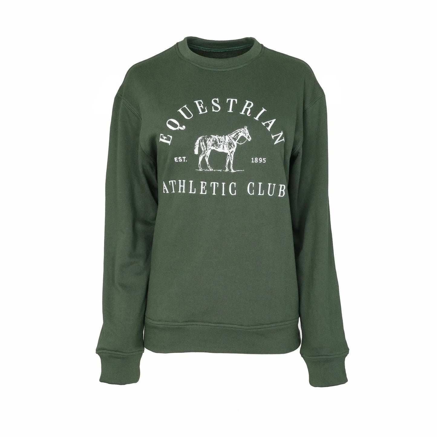 Dapplebay Equestrian Athletic Club Sweatshirt - Embroidery - Breeches.com - Flyclothing LLC