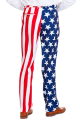 The Tommy J | American Flag Suit Pants - Shinesty