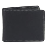 Black Textured Leather Mens Wallet - Classy Leather Bags - Flyclothing LLC