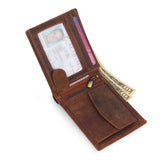 Buffalo Leather Men's Wallet - Hunter - Classy Leather Bags - Flyclothing LLC