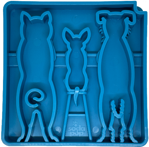 Waiting Dogs eTray - Shallow Slow Feeder Bowl for Enrichment | USA Made - SodaPup/True Dogs, LLC - Flyclothing LLC