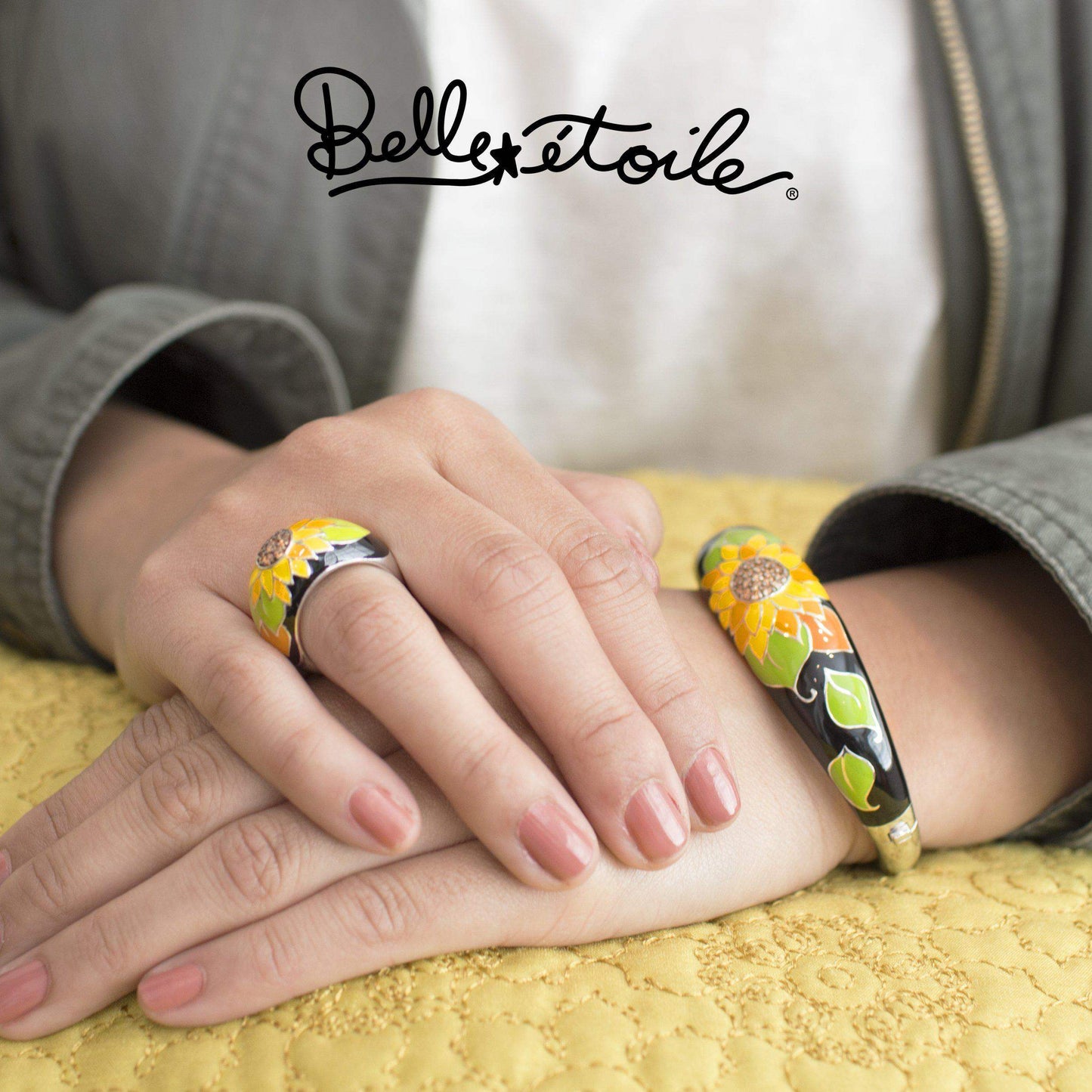Sunflower Ring - Belle Étoile Jewelry - Flyclothing LLC